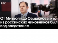 От Митволя до Сердюкова: кто из российских чиновников был под следствием