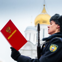 Участников добровольческих формирований и теробороны приведут к присяге